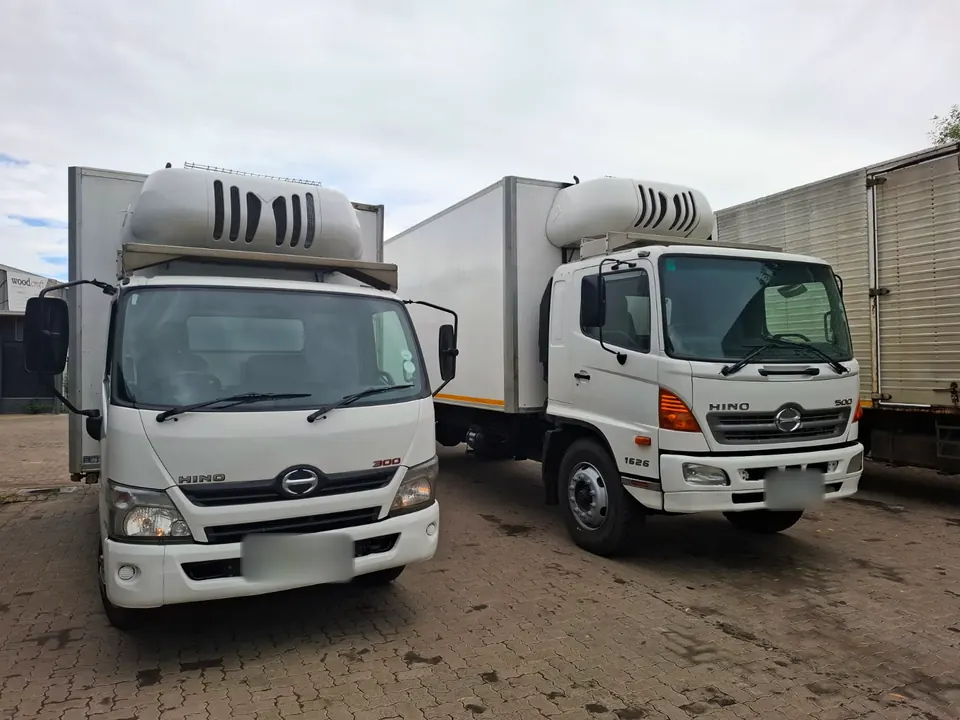 Sold: Hino 300 915 Fridge Unit and Hino 1626 Fridge Unit