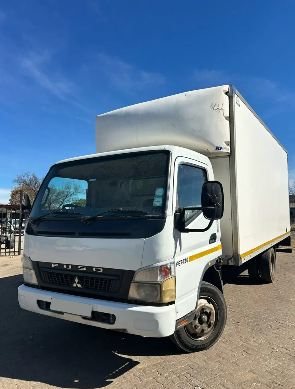 Sold: Fuso FE7-136 Van Body